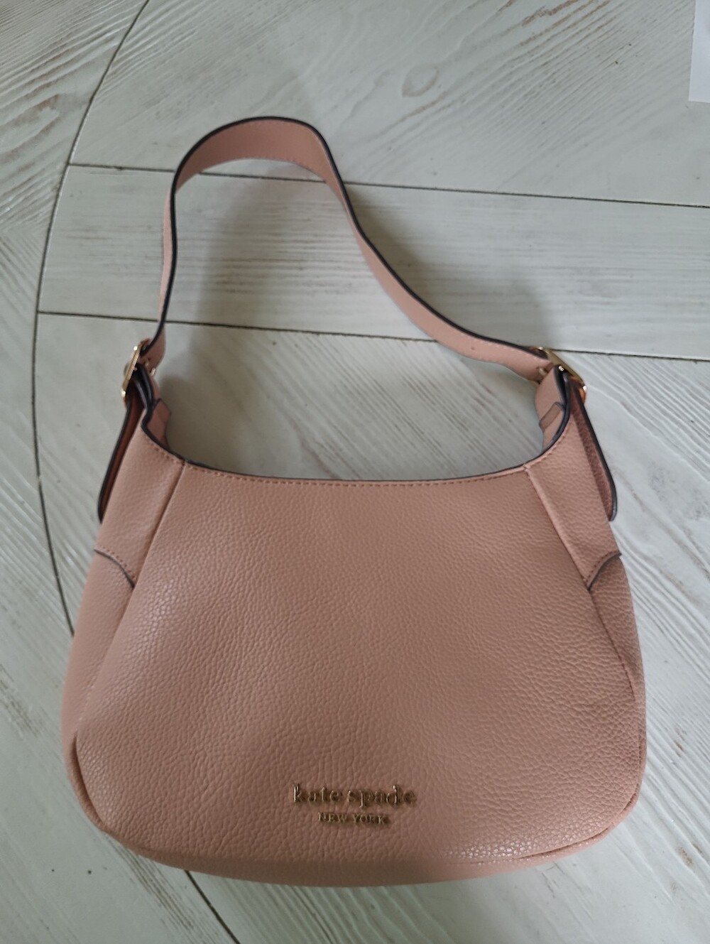 Kate Spade Small Blush Pink Hobo - EUC
